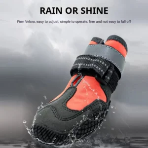 Pet Boot Dog Shoes for Large Dogs Breathable Boots Outdoor Anti Slip Durable Pet Shoes for Hiking Rubber Sole