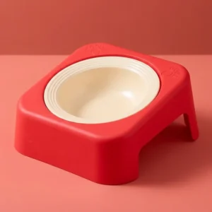 Pet Bowl Ceramic Bowl Cat and Dog Milk Bowl Height increasing Neck Protection
