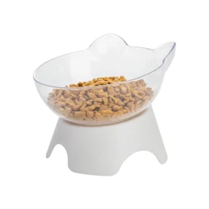 Pet Bowls Pet Elevated Bowl Dog Cat Neck Protection Plastic Food Bowls Feeders