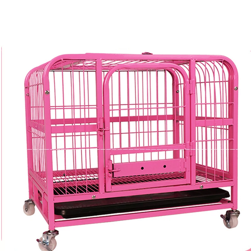 Pet Cage Outdoor Playpen Strong Metal Kennel Stainless Steel Dog Cage for Medium and Large Dogs