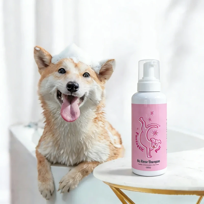Pet Care Products OEM ODM Service No Rinse Pet Shampoo Pet Dog Shampoo Pet Bathing Cleaning Foam