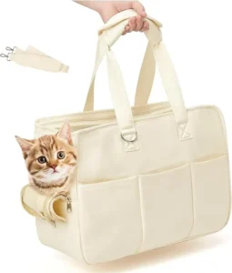 Pet Carrier Airline Approved Dog Carrier Pet Bag Holds up to Dog and Cat Carriers for Cats and Small Dogs