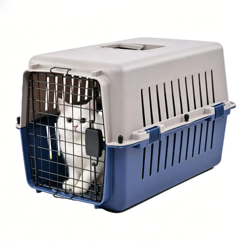 Pet Carrier Airline Flight Carrier Travel Box Transportation Cages for Dogs and Cats