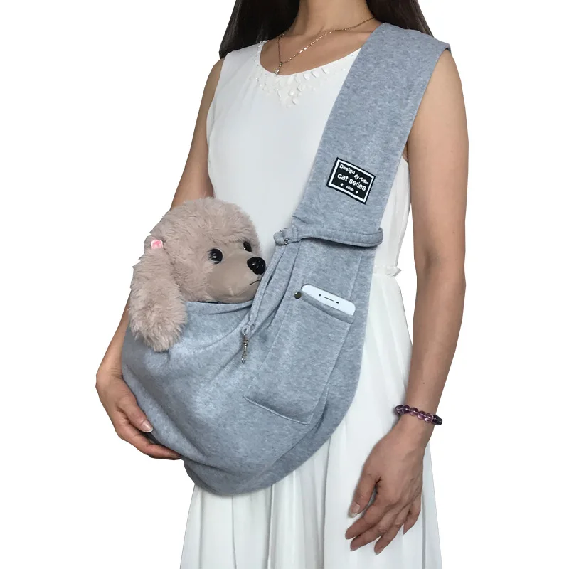 Pet Carrier Bag Breathable Small Puppy Travel Safe Pet Carrier Sling Carrying Pet Carrier Bags for Cat Dog Walking Bag
