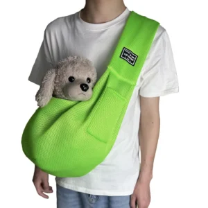 Pet Carrier Lightweight Portable Crossbody Bag for Cat and Dog Travel Breathable Polyester