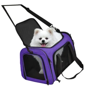 Pet Carrier for Cats Dogs Airline Approved Small Dog Carrier Soft Sided Collapsible Travel Puppy Carrier