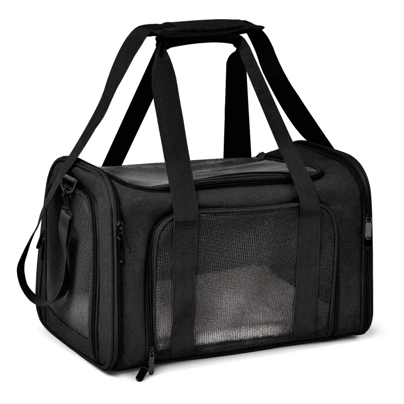 Pet Carrier for Cats Dogs Up to 15lbs TSA Approved Soft Sided Collapsible Waterproof Travel Carrier