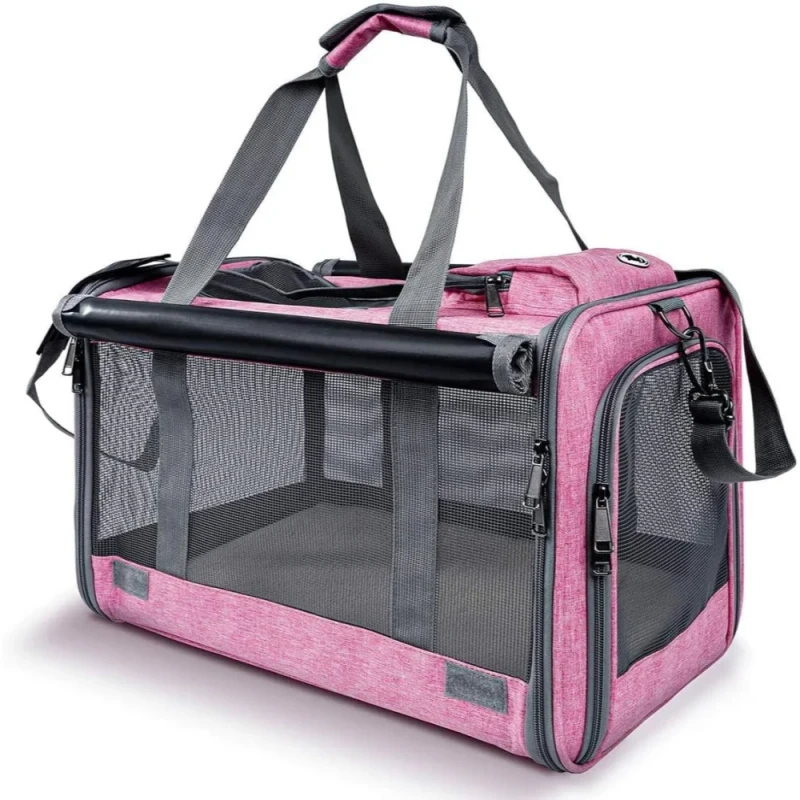 Pet Carrier for Large and Medium Cats Big Medium Cats and Puppy Dog Carriers Pet Privacy Protection Travel Carrier