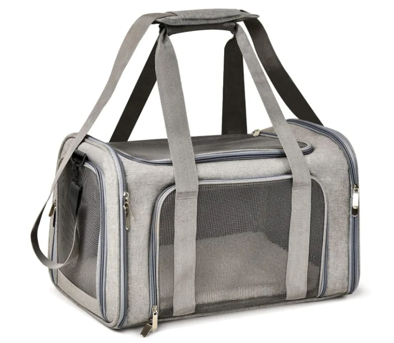 Pet Carrier for Small Medium Cats Dogs Airline Approved Small Dog Carrier Soft Sided Collapsible Puppy Carrier