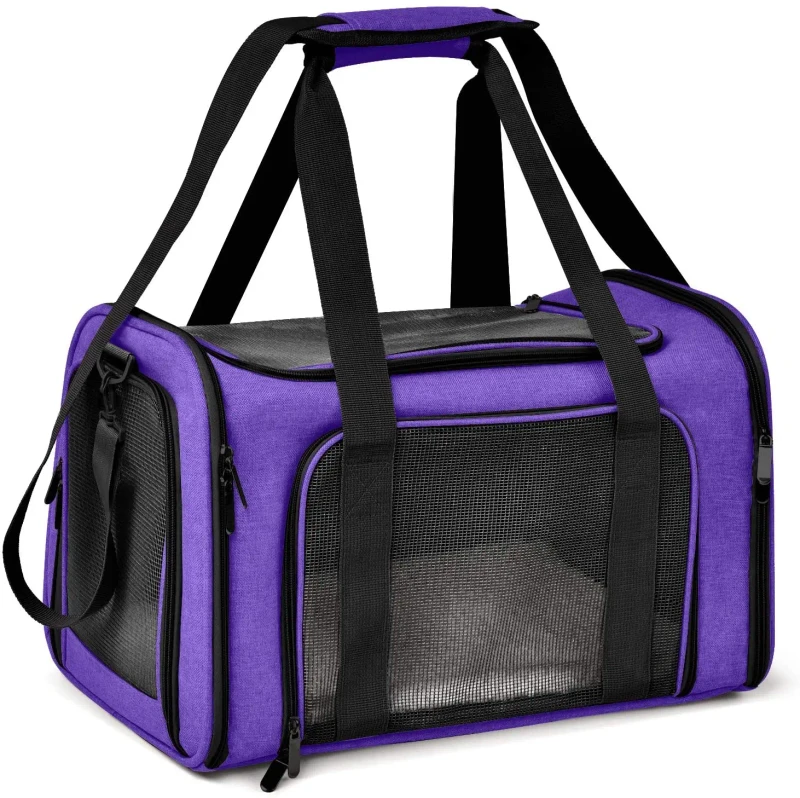 Pet Carriers Airline Approved Pet Travel Bag Cat Bag Soft Puppy Cat Dog Carrier Pet Carrier Bag