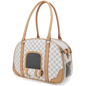 Pet Carriers Bag Fashion Outdoor Breathable Travel Luxury Pet Carriers Travel Products
