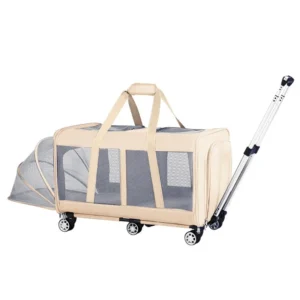 Pet Carriers High Quality Durable Expandable Airline Approved Cat Bag Pet Carrier Bag for Travel