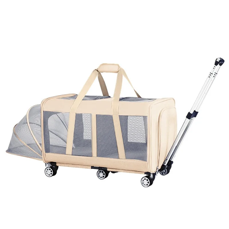 Pet Carriers High Quality Durable Expandable Airline Approved Cat Bag Pet Carrier Bag for Travel