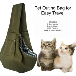 Pet Carriers Travel Products Foldable Fashion Luxury Outdoor Polyester Warm Pet Carriers Bag Cat Portable Motorcycle Carriers