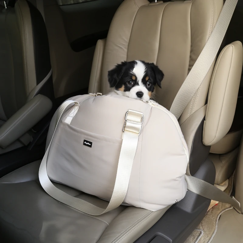 Pet Carrying Bag Soft Car Bag Large Capacity Multi functional Cat Carrier Luxury Dog Bag