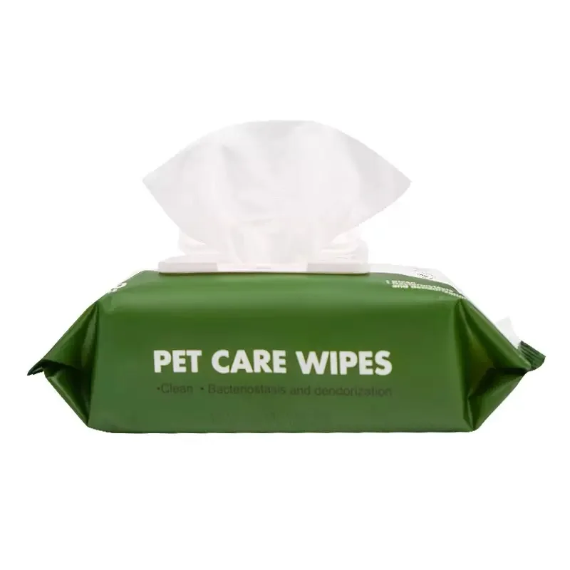 Pet Cat Bathing Products Wet Wipes Wiping Cat Cleaning Wet Wipes
