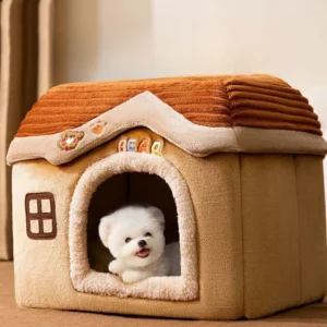 Pet Cat Dog Cave Bed House Winter Warm Washable Cat House Pet Bed Dog House Luxury Dog Bed