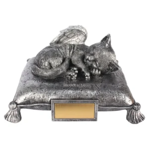 Pet Cat Dog Resin Imitation Stone Photo Frame Urn Cross border Memorial Tombstone Crafts Ornaments Carton Packaging