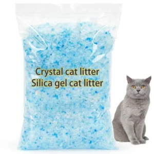 Pet Cat Litter Supplier Best Clean Silicone Silica Gel Cat Litter Crystal Litter