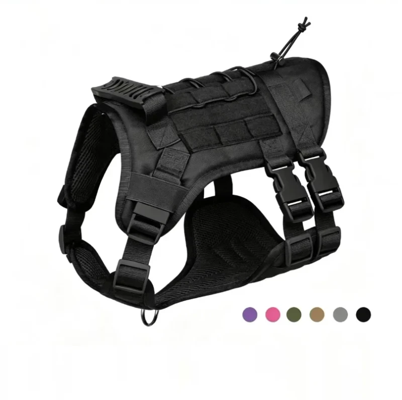 Pet Chest Strap Multifunctional Oxford Cloth Durable Dog Harness Anti Breakaway Design for Large Medium Pet Dogs Use