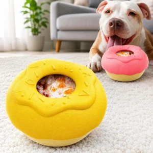 Pet Chew Toy Manufacturer Training Food and Donut Teething Dog Toys