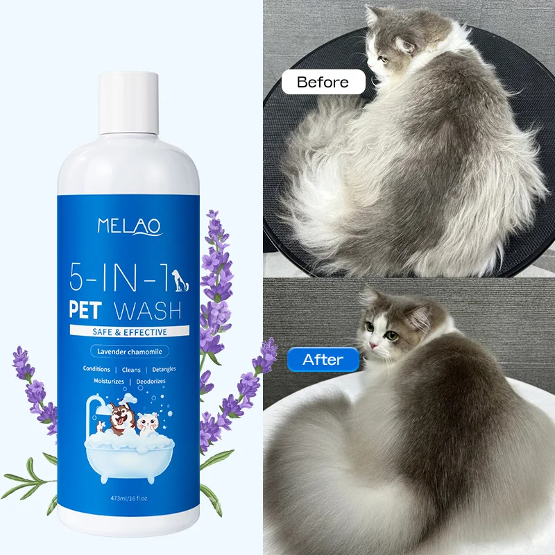 Pet Cleaning Bathing Pet Shampoo High Quality Anti Fungal Shampoo Pet 5 in 1