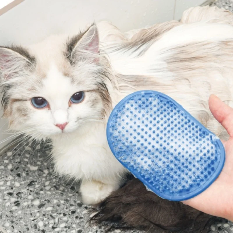 Pet Cleaning & Bathing Products Dog Supplies Adjustable Rubber Dog cat Hair Lint Remover Grooming Brush Comb