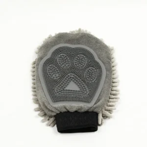 Pet Cleaning & Grooming Products Microfiber Chenille Pet Grooming Gloves for Bath Pet Gloves Grooming