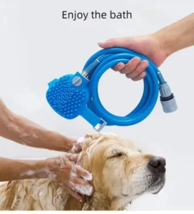 Pet Cleaning Products Pet Bathing Tool Pet Shower Sprayer and Scrubber In One Shower Bath Tub and Outdoor Garden Hose