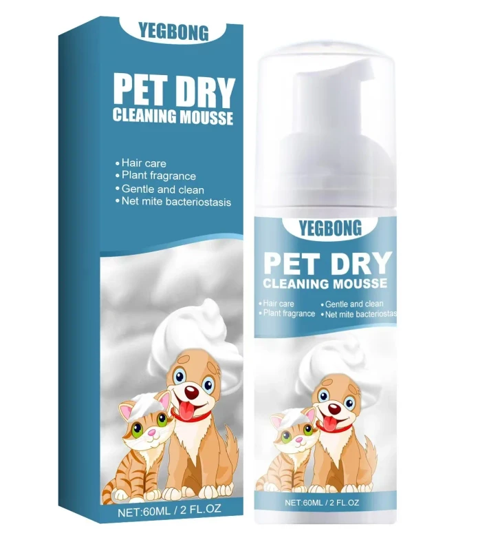 Pet Cleaning Supplies Dry Washing Natural Pet Bath Grooming Rich Foam Hair Smoothing Pet Bath Shower Liquid