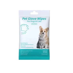 Pet Cleaning Wet Wipe Gloves for Dogs and Cats