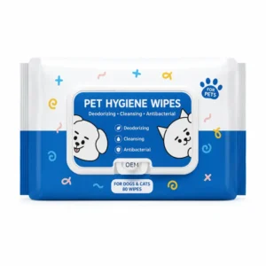 Pet Cleaning Wipes for Dogs and Cats OEM Private Label Grooming and Hygiene Wet Wipes