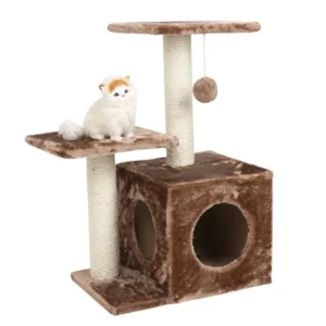 Pet Climbing Scratch Pet Scratcher Wood Condo Furniture Tower Small Cat Tree