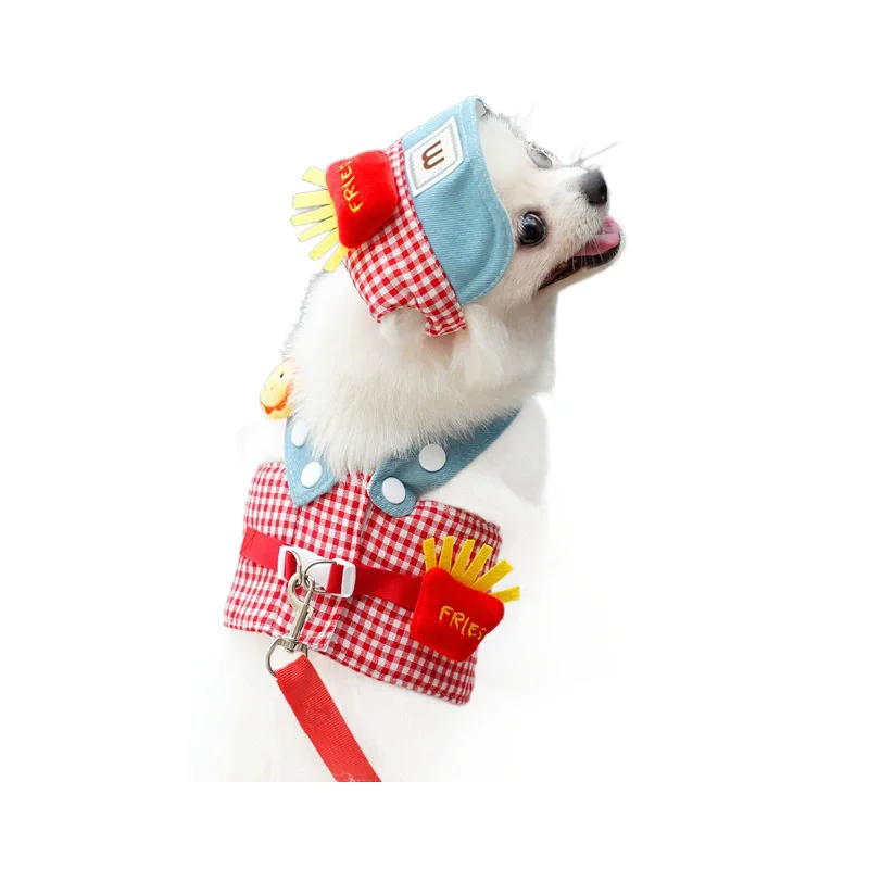 Pet Clothing and Accessories Soft Dog Harness Leash Set