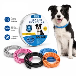 Pet Collar Leash Finished Product Inspection Hand Wash Custom Durable Material Adjustable Design Pet Collar Leash for Dogs Cats