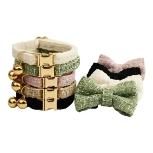 Pet Collar Leash Set Comfortable Adjustable Collar Pet Neck Harness Anti Lost Small and Medium sized Dog Exquisite Collar
