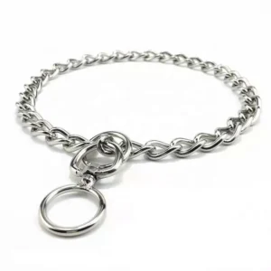 Pet Collar and Belt Stainless Steel Dog Chain Dog Ring