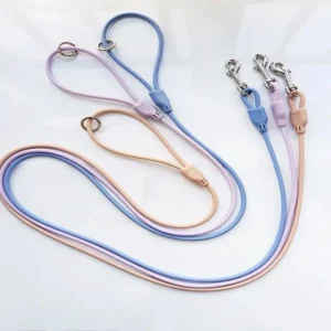 Pet Collar and Leashes Customize Round Multi functional PVC Pet Leash Waterproof Dog Leash Fast Shipping