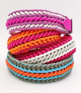 Pet Collars Leashes Harnesses Martingale Dog Collar with Metal Buckle