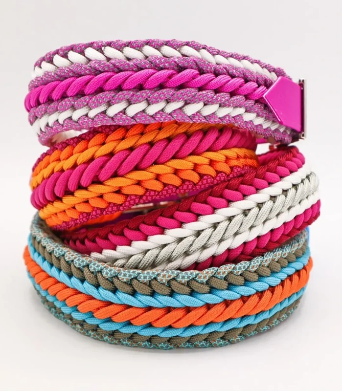 Pet Collars Leashes Harnesses Martingale Dog Collar with Metal Buckle