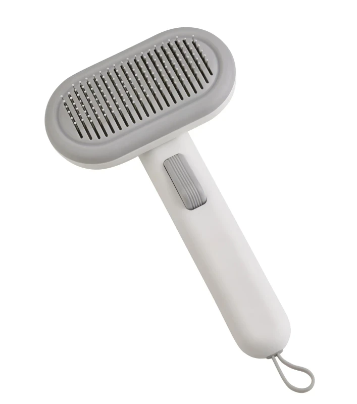 Pet Comb Grooming Products Pet Self Cleaning Slicker Brush Hair Remover Dog Cat Massage Comb