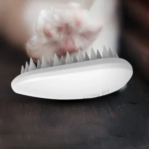 Pet Comb Massage Brush Soft Silicone Dogs Cats Shower Hair Grooming Cmob Dog Cleaning Tool Pet Supplies