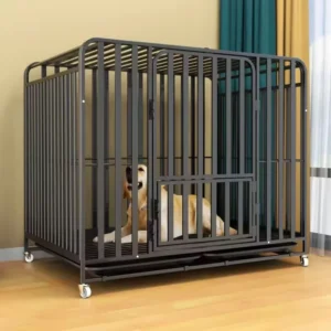 Pet Crates Extra Large Big Strong Metal Iron Large Size Stainless Steel Foldable Heavy Duty Dog Cage and Kennels