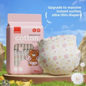Pet Diapers Dog Sanitary Pants Disposable Nonwoven Fabric China Cross Border Available