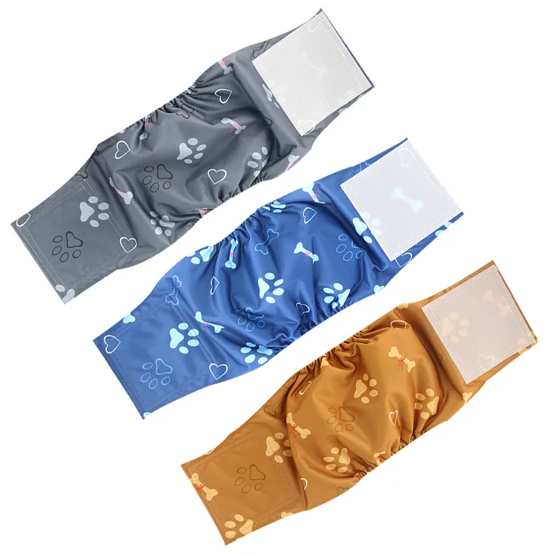 Pet Diapers for Cats Dog Diaper Washable Reusable Pet Diaper Wrap