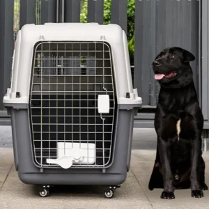 Pet Dog Car Travel Cage Airline Box Crates Pet Transport Carrier for Dogs and Cats