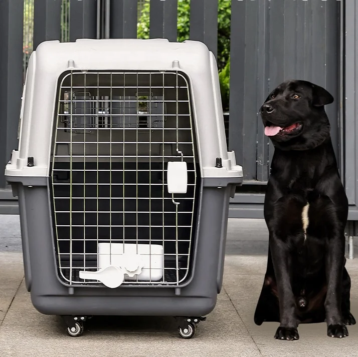 Pet Dog Car Travel Cage Airline Box Crates Pet Transport Carrier for Dogs and Cats