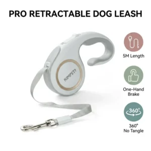 Pet Dog Cat Teddy Cartoon Comfortable Fur Decorated Soft Nylon Plastic Automatic Retractable Traction Leash for Outdoor Use OEM