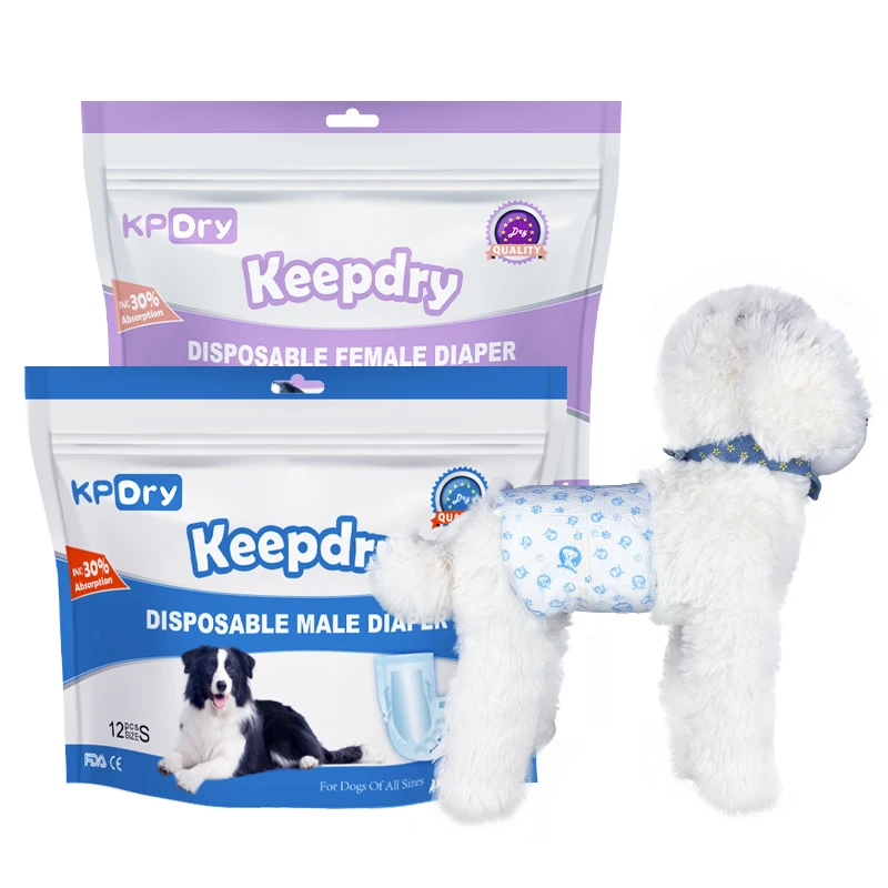 Pet Dog Diaper Male and Female Pet Pad Dog Wrap