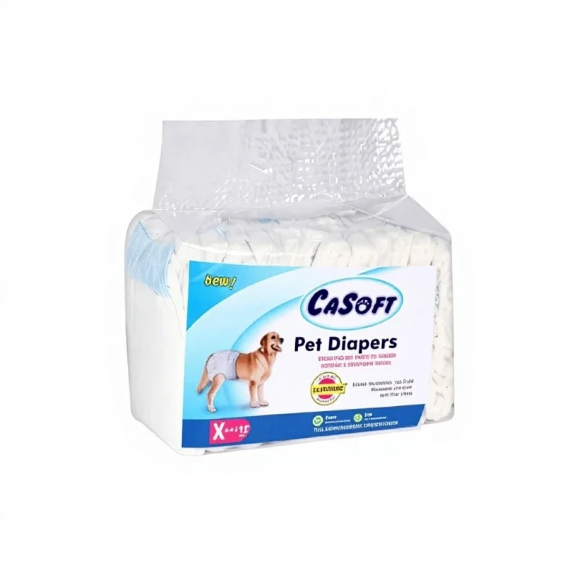 Pet Dog Diapers Incontinence Pants Non Woven Fabric 3D Leak Prevention Channel Factory Made Custom On Demand